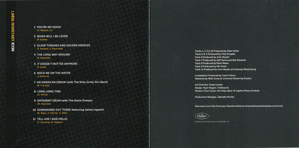 Linda Ronstadt : Icon (CD, Comp)