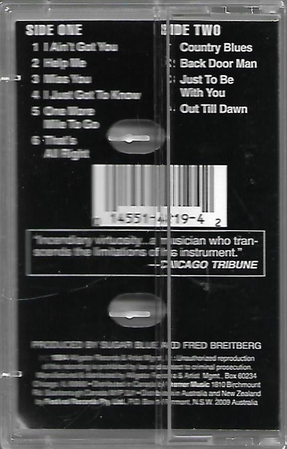 Sugar Blue : Blue Blazes (Cass, Album)