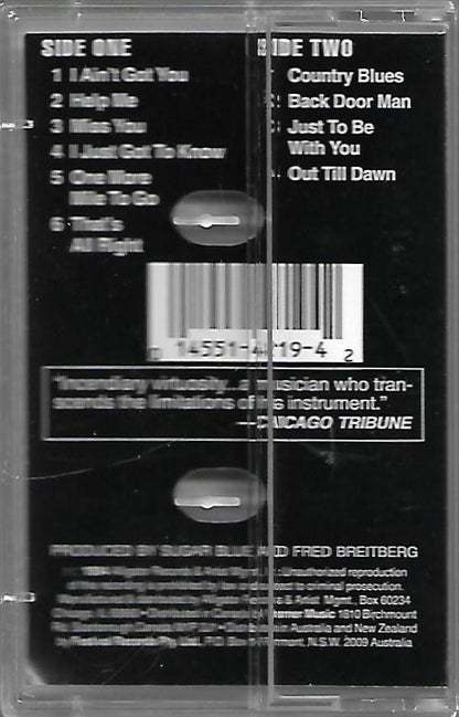 Sugar Blue : Blue Blazes (Cass, Album)