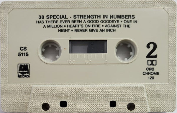 38 Special (2) : Strength In Numbers (Cass, Album, Club, Chr)
