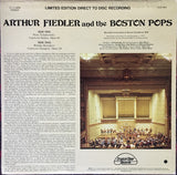 Arthur Fiedler And Boston Pops Orchestra : Capriccio Italien - Capriccio Espagnol (LP, Album, Ltd, Dir)