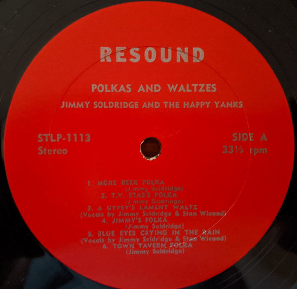 Jimmy Soldridge And The Fabulous Happy Yanks : Play Music For You (LP, Album)