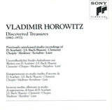 Vladimir Horowitz : Discovered Treasures (CD)