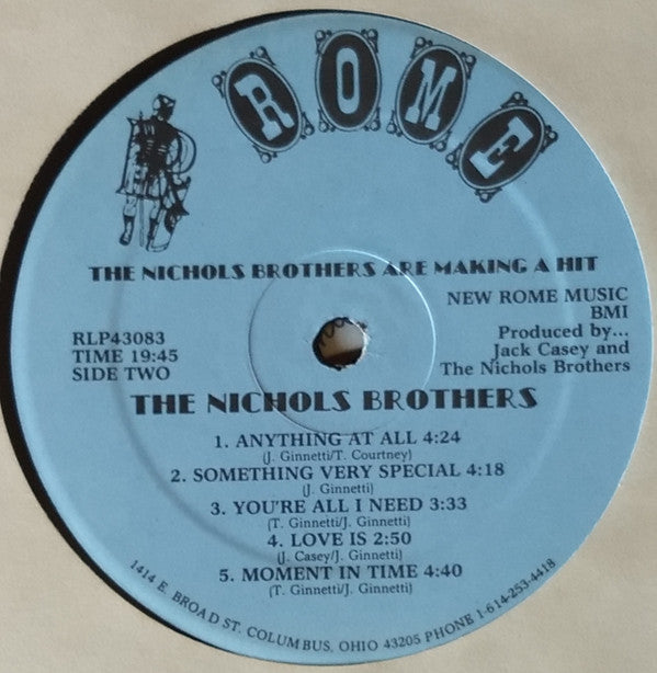 The Nichols Brothers : The Nichols Brothers Are Making A Hit (LP, Album)