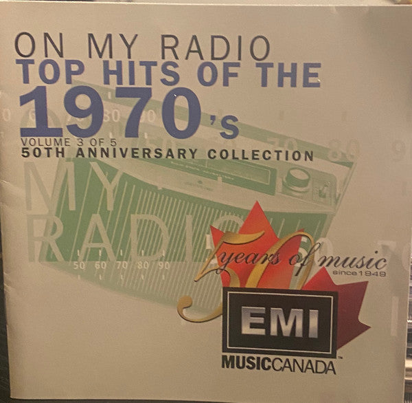 Various : On My Radio / Top Hits Of The 1970's  (CD, Comp)
