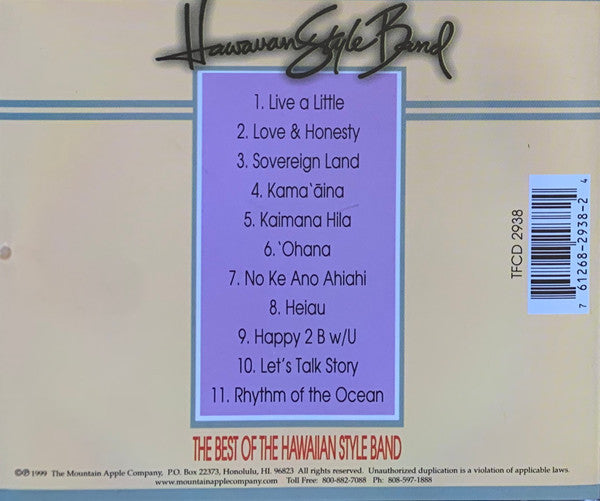 Hawaiian Style Band : The Best Of Hawaiian Style Band (CD, Album, Comp)
