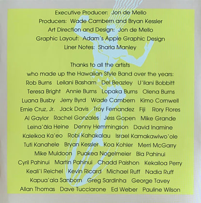 Hawaiian Style Band : The Best Of Hawaiian Style Band (CD, Album, Comp)