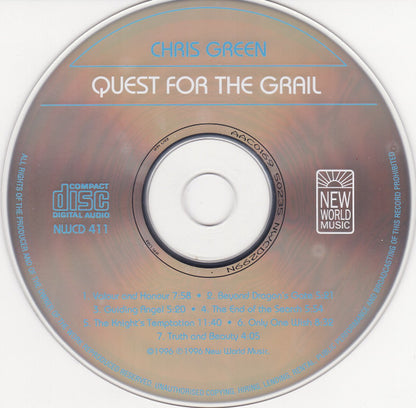 Chris Green (17) : Quest For The Grail (CD, Album)