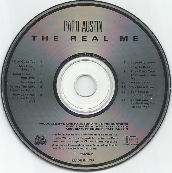 Patti Austin : The Real Me (CD, Album)