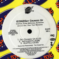 Iconz : Get Crunked Up (12", Single, Promo)