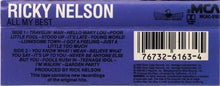Ricky Nelson (2) : All My Best (Cass, Album, Dol)