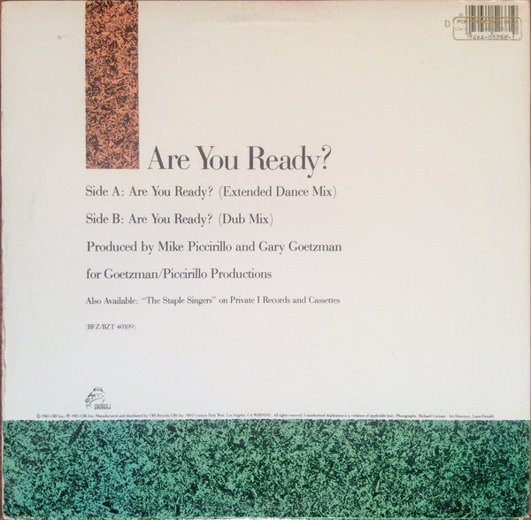 The Staple Singers : Are You Ready? (12")