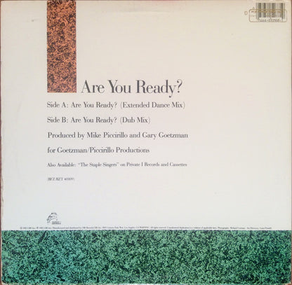 The Staple Singers : Are You Ready? (12")