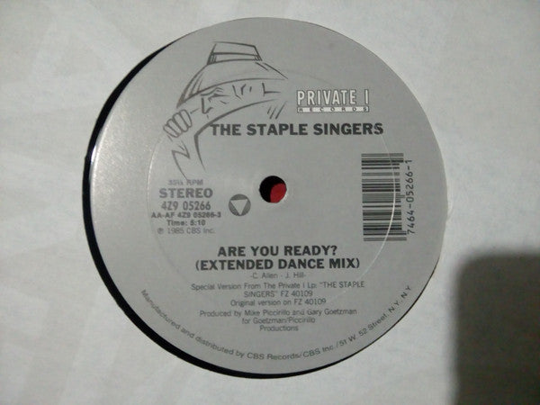 The Staple Singers : Are You Ready? (12")