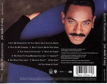 Keith Washington : You Make It Easy (CD, Album)