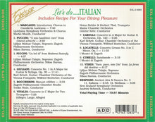 Various : Let's Do Italian (CD, Comp)
