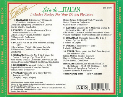 Various : Let's Do Italian (CD, Comp)