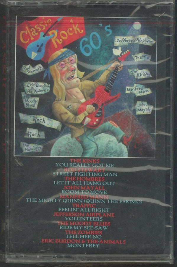 Various : Classic Rock 60's (Cass, Comp)