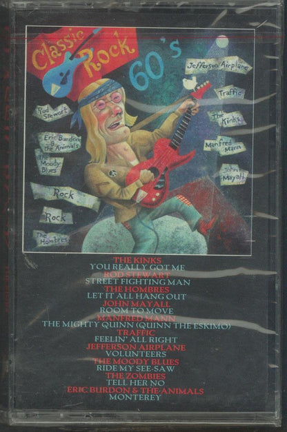 Various : Classic Rock 60's (Cass, Comp)