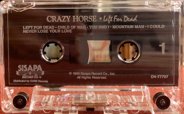 Crazy Horse : Left For Dead (Cass, Album)