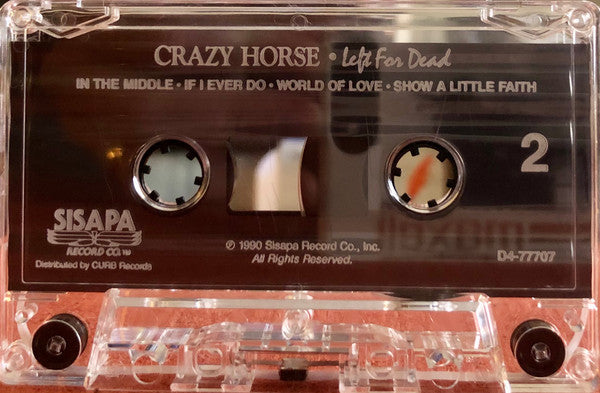 Crazy Horse : Left For Dead (Cass, Album)