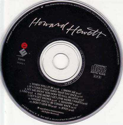 Howard Hewett : Howard Hewett (CD, Album)