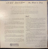 Curt Davis (2) : Organ & Chimes Oh What a Day (LP)