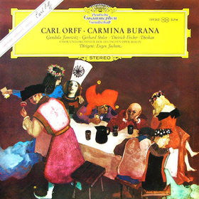 Carl Orff - Gundula Janowitz · Gerhard Stolze · Dietrich Fischer-Dieskau / Chor Der Deutschen Oper Berlin Und Orchester Der Deutschen Oper Berlin / Eugen Jochum : Carmina Burana (LP, RP, Gat)