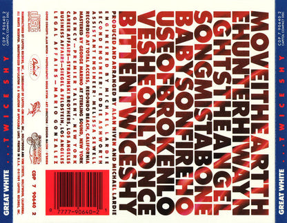 Great White : ...Twice Shy (CD, Album, Cap)