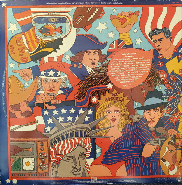 The Beach Boys : Spirit Of America (2xLP, Comp, Win)