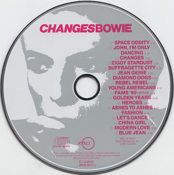 David Bowie : Changesbowie (CD, Comp, Club)