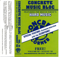 Various : Concrete Music Bloc Volume III August '93 (Cass, Comp, Promo, Smplr)
