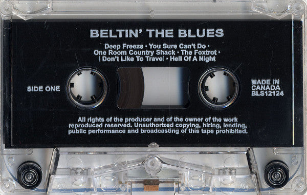 Various : Beltin' The Blues (Cass, Comp)