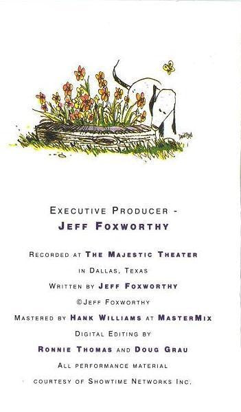 Jeff Foxworthy : You Might Be A Redneck If... (Cass, Album)