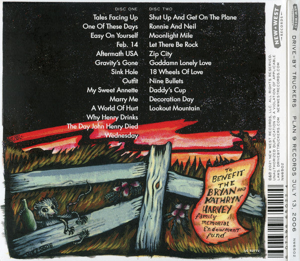 Drive-By Truckers : Plan 9 Records July 13, 2006 (2xCD, Album)