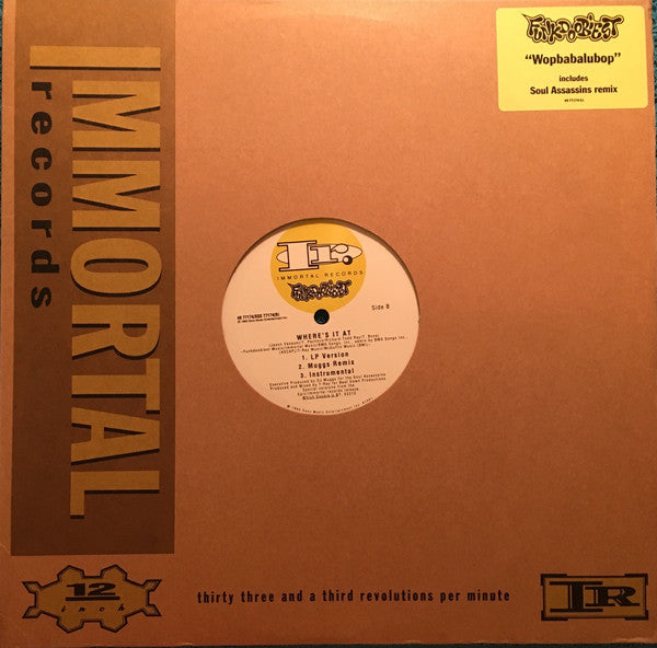 Funkdoobiest : Wopbabalubop / Where's It At (12")