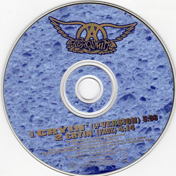 Aerosmith : Cryin' (CD, Single, Promo)