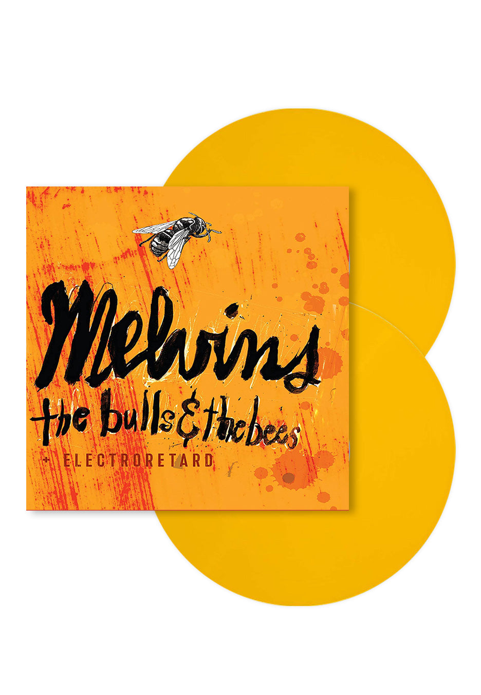 Melvins - The Bulls & The Bees + Electroretard (2LP Canary Yellow Vinyl) UPC: 689230025511