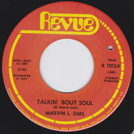 Marvin L. Sims : Talkin' 'Bout Soul (7", Single)