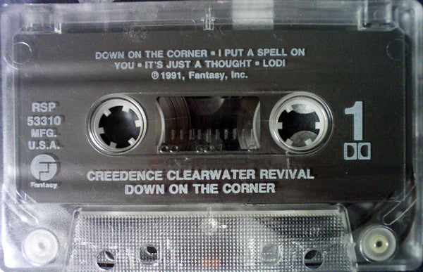Creedence Clearwater Revival : Down On The Corner (Cass, Comp, Cle)