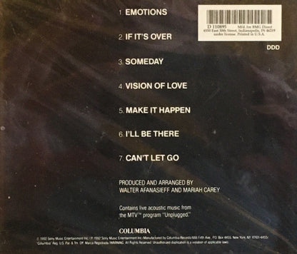 Mariah Carey : MTV Unplugged EP (CD, EP, Club)