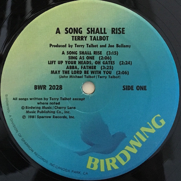 Terry Talbot : A Song Shall Rise (LP, Album)