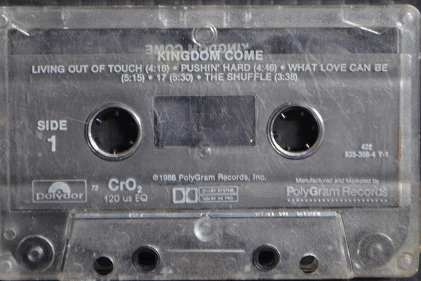 Kingdom Come (2) : Kingdom Come (Cass, Album, 72,)