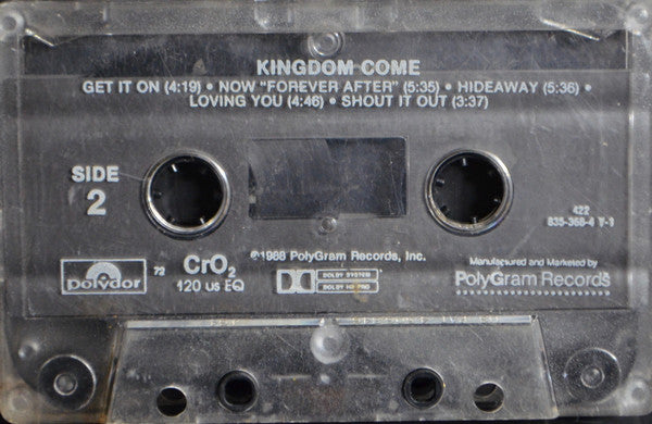 Kingdom Come (2) : Kingdom Come (Cass, Album, 72,)