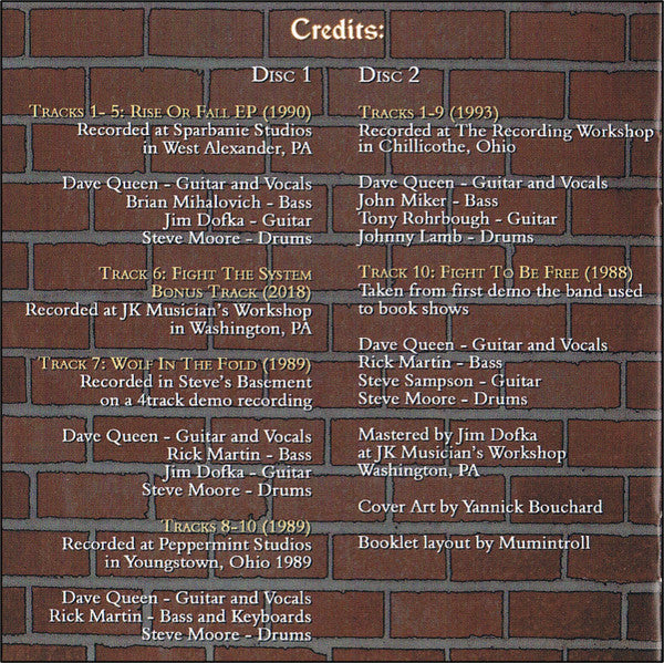 Brick Mistress : Anthology (2xCD, Comp)