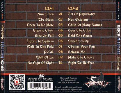 Brick Mistress : Anthology (2xCD, Comp)