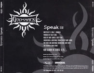 Godsmack : Speak (CD, Single, Promo)