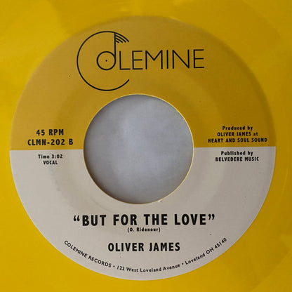 Oliver James (7) : One And Only (7", Single, Ltd, Yel)