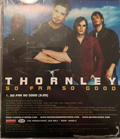 Thornley : So Far So Good (CD, Single, Promo)