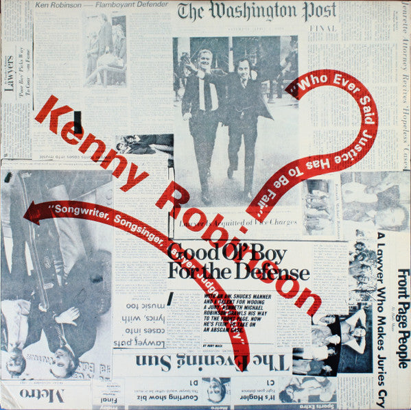 Kenny Robinson (5) : Who Ever Said Justice Has To Be Fair (2xLP)